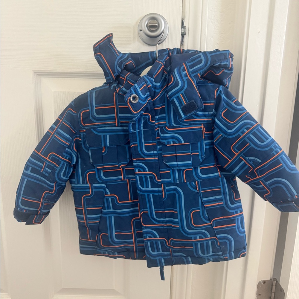 Joe Fresh Geometric Patterned snow Jacket